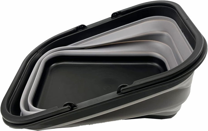 SAMMART 15L Zusammenklappbarer Korb mit Griff - Tragbarer Picknickkorb/Krater für den Aussenbereich