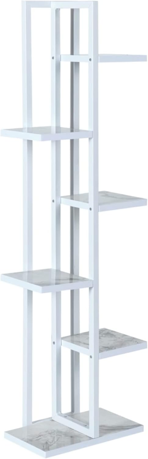 [en.casa] Blumenständer Tohmajärvi 6 Ebenen Blumenregal 120 x 34 x 21 cm Pflanzenständer Indoor Pfla