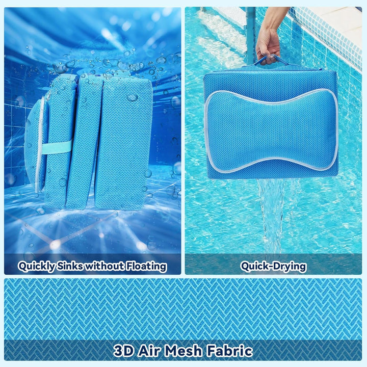 EHAUSEUN Whirlpool Sitzkissen Erwachsenen Hot Tub Seat rutschfest Sitzauflage Für Aussenpool Badezim