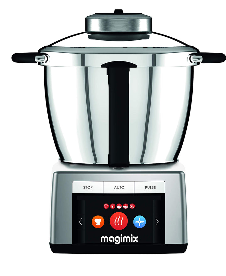 Magimix Cook Expert Küchenmaschine Chrom matt Weiss, Weiss