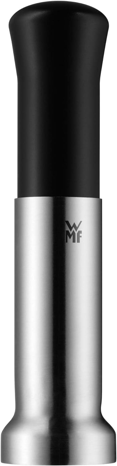 WMF De Luxe Salz und Pfeffermühle 14 cm, unbefüllt, Cromargan Edelstahl &amp; Top Tools Muskatmühle 16,5