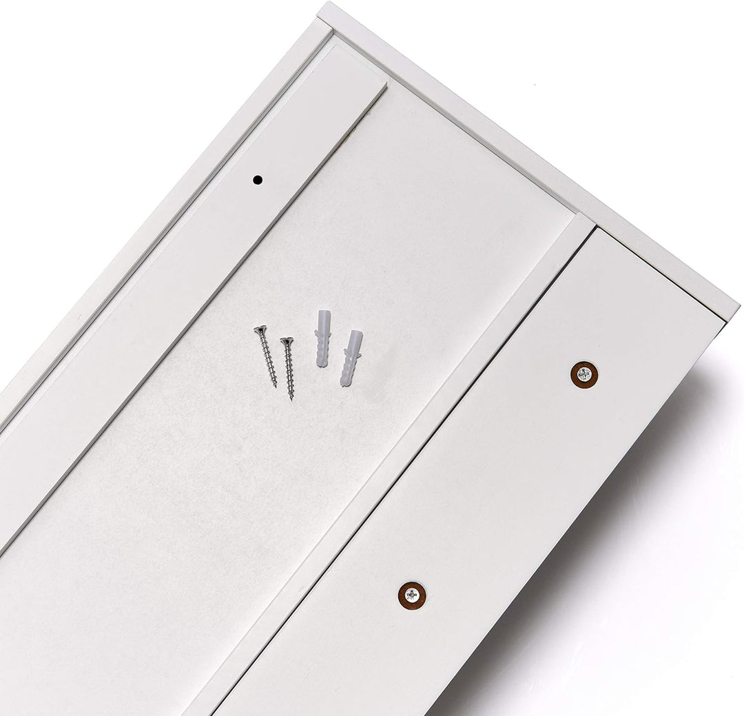 Zeller 13452 Kinder-Wandgarderobe, MDF/Vlies,weiss, 13 x 12 x 58 cm, Weiss
