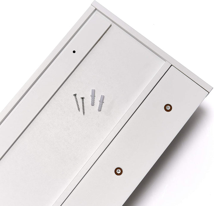 Zeller 13452 Kinder-Wandgarderobe, MDF/Vlies,weiss, 13 x 12 x 58 cm, Weiss