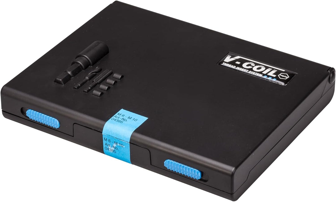 V-Coil 4381 Gewinde-Reparatur-Set Rapid, Schwarz, Size M5-M12, Schwarz
