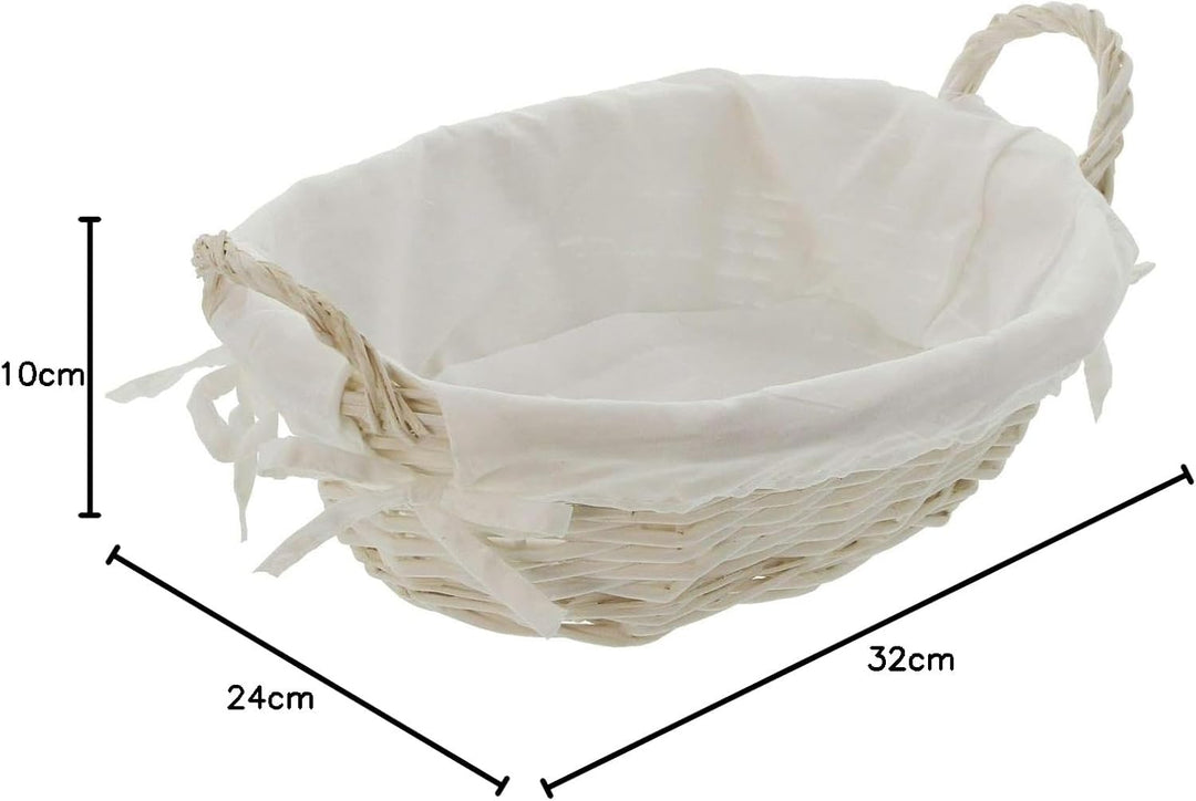 FRANK FLECHTWAREN Füllkörbchen, oval