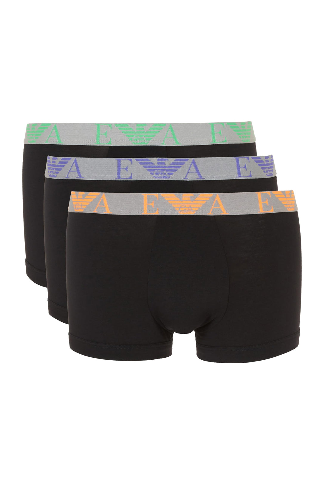 Emporio Armani Herren 3-Pack Trunk (3er Pack) S Black/Black/Black, S Black/Black/Black
