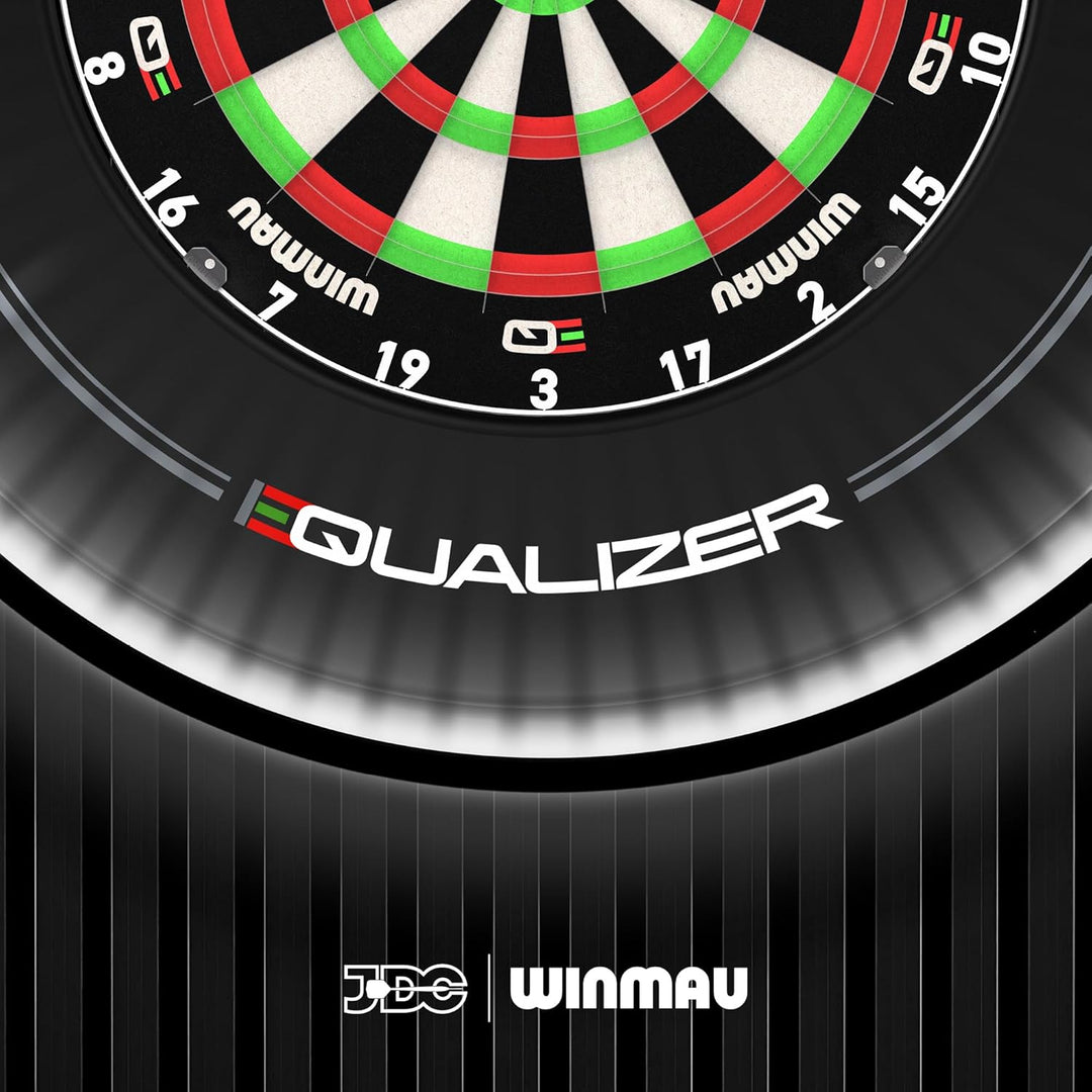 WINMAU Dartboard Surround Ring Xtreme/Outshot/MvG - extra starker Schutzring & Wandprotektor für Dar