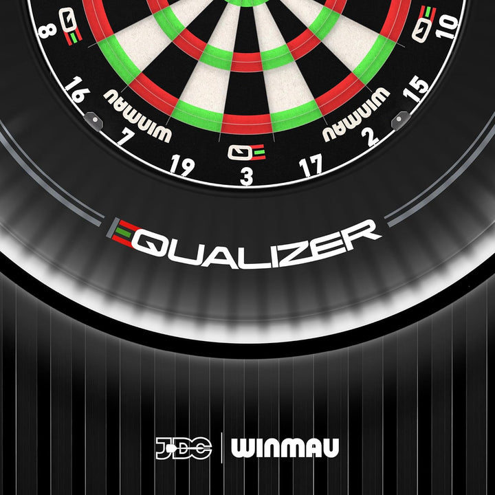 WINMAU Dartboard Surround Ring Xtreme/Outshot/MvG - extra starker Schutzring & Wandprotektor für Dar