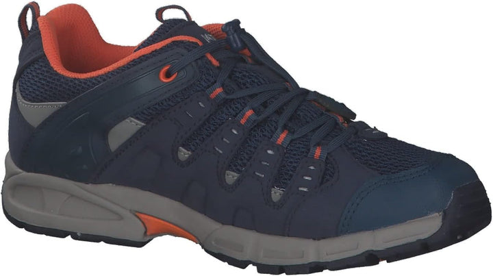 Meindl Kinder Respond Junior Halbschuh 28 EU Navy Orange, 28 EU Navy Orange