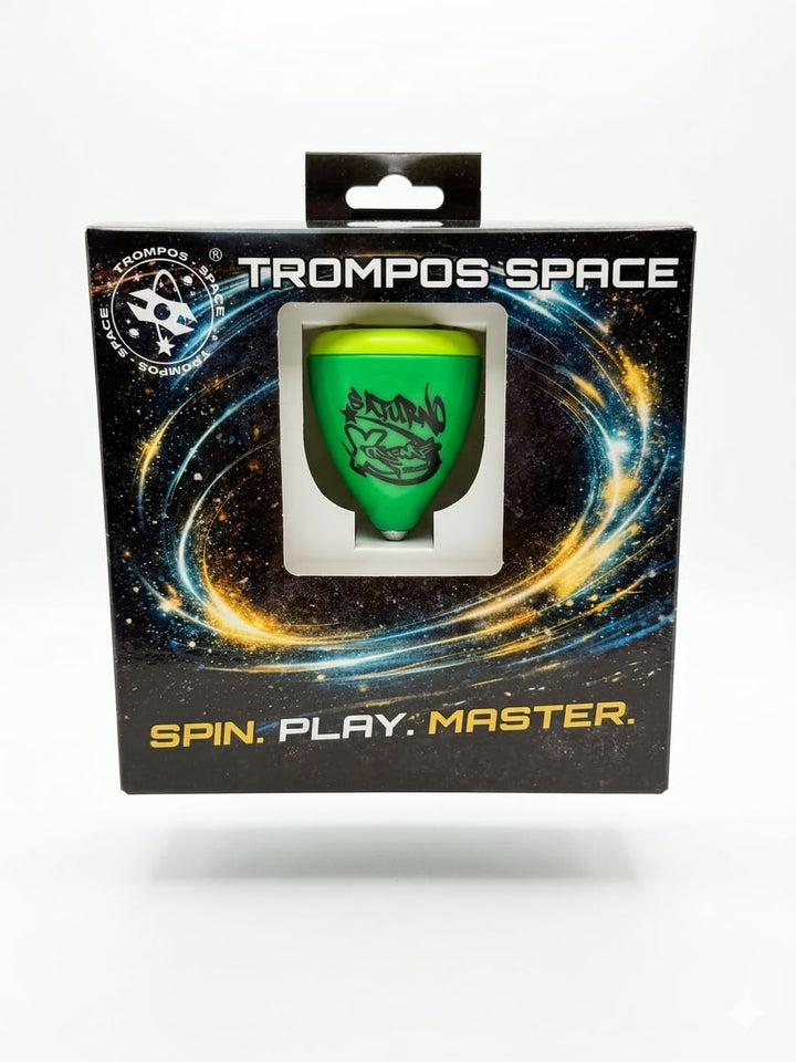 trompos space - Saturn XT Roller Gerardo Montero und Javi De Maria Kreisel, Grün, Medium (SXRVCU)