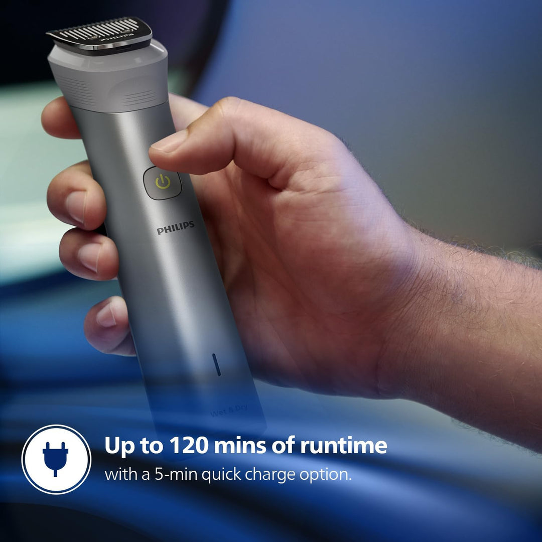 Philips MG5930/65 All-in-One-Trimmer, wiederaufladbar, kabellos, für Gesicht, Kopf und Körper für Mä
