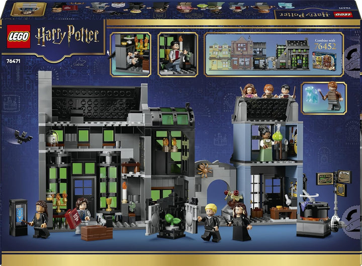 LEGO Harry Potter Zaubererläden in der Winkelgasse Spielzeug - Miniatur Modellbau mit 8 Minifiguren