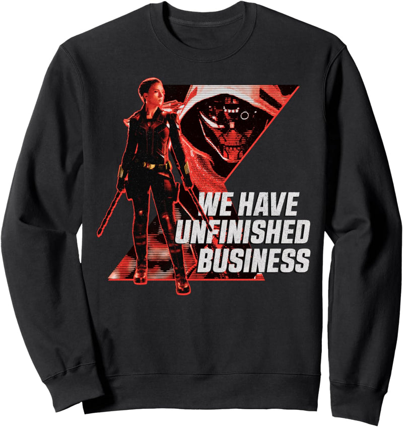 Marvel Black Widow We Have Unfinished Business Sweatshirt