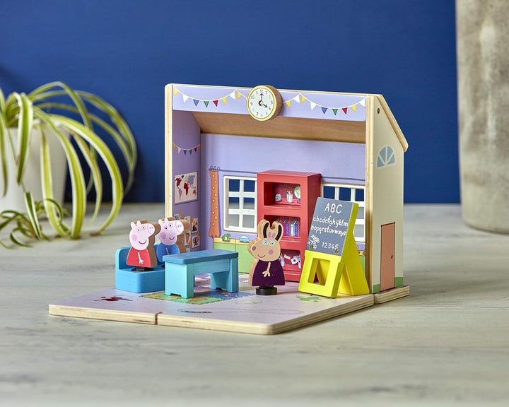 Peppa Pig 7212 Schulhaus aus Holz, versch.