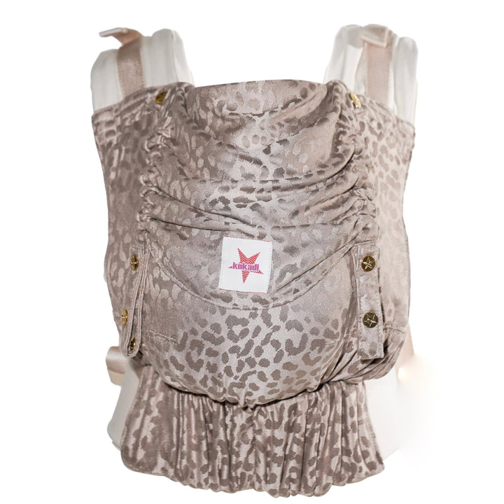 KOKADI Babytrage Flip Safari Eleni (Unisize)– Ergonomisch & sicher - handgefertigt – Ab Geburt bis 1