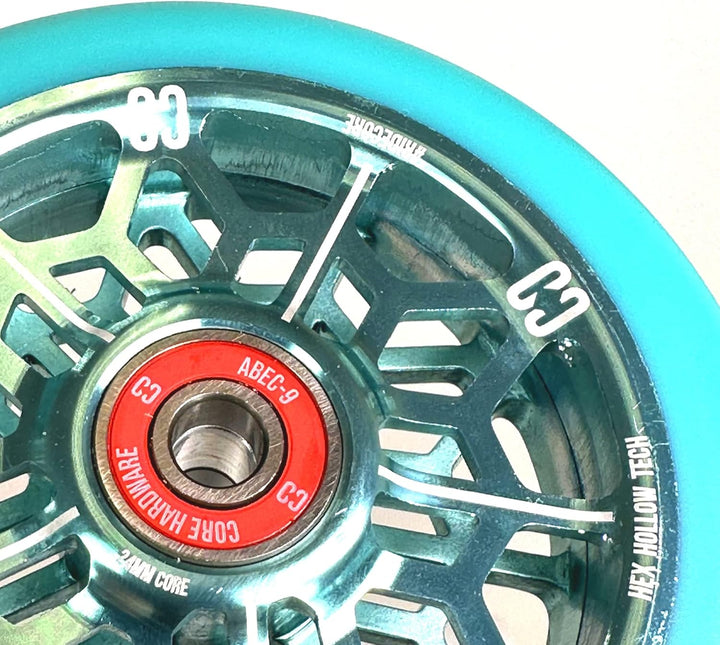 Core Hex Hollow Stunt-Scooter Rolle 110mm I Kinder I Trick I Tret I Roller I Rollen I Rad I Ersatz I
