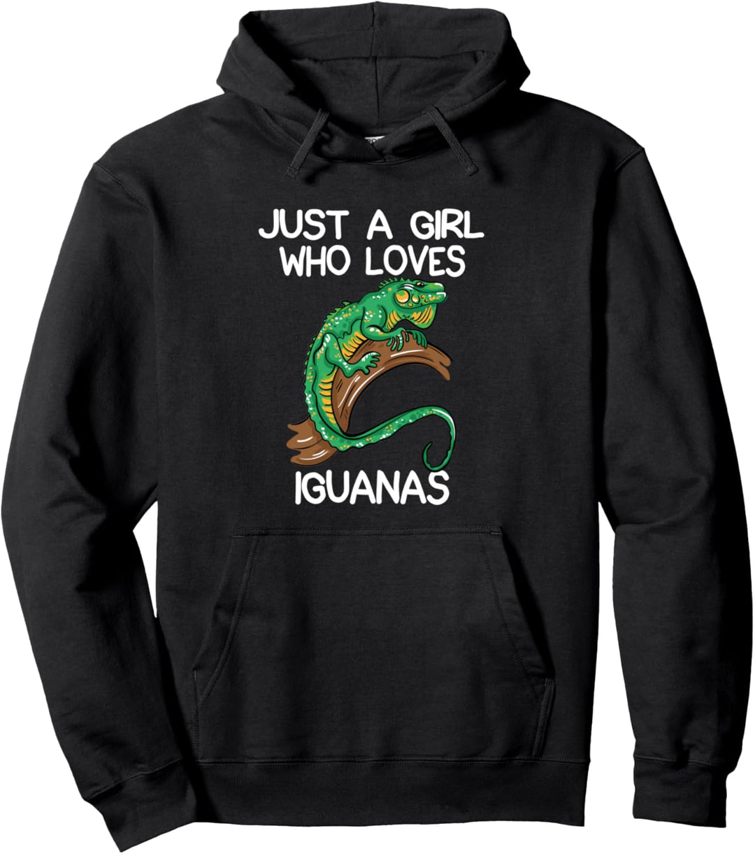 Nur Ein Mädchen, Das Leguane Liebt Eigentümer Liebesgeschenk Pullover Hoodie