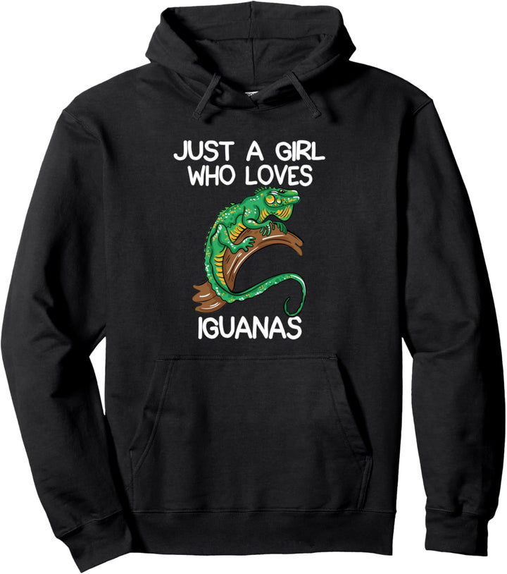 Nur Ein Mädchen, Das Leguane Liebt Eigentümer Liebesgeschenk Pullover Hoodie