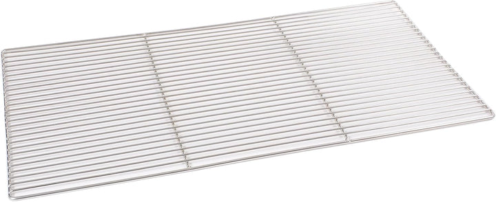 Grillrost 80 x 40 cm aus Edelstahl rostfrei und elektropoliert Grillstabdurchmesser 4 mm, Grillstaba