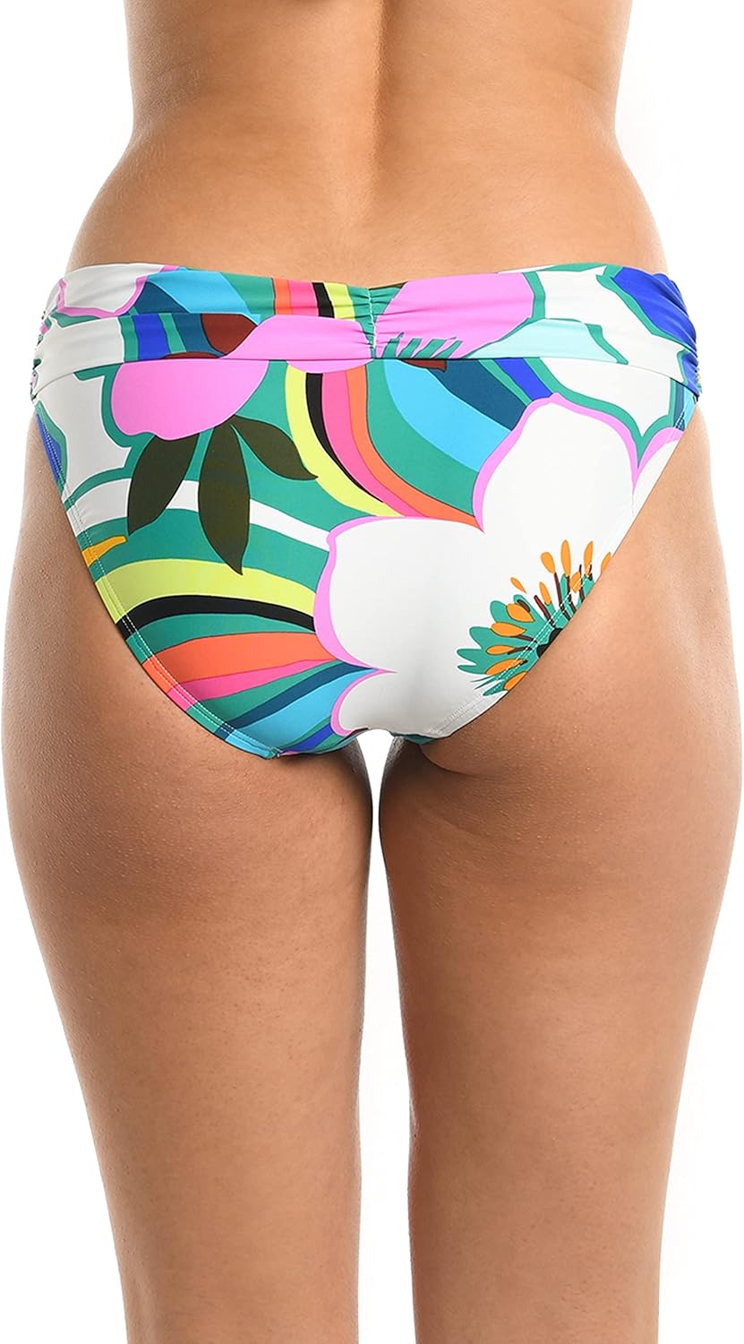 La Blanca Banded Hipster Bikini Swimsuit Bottom Bottom Women 16 Mehrfarbig/Sonnenfänger, 16 Mehrfarb