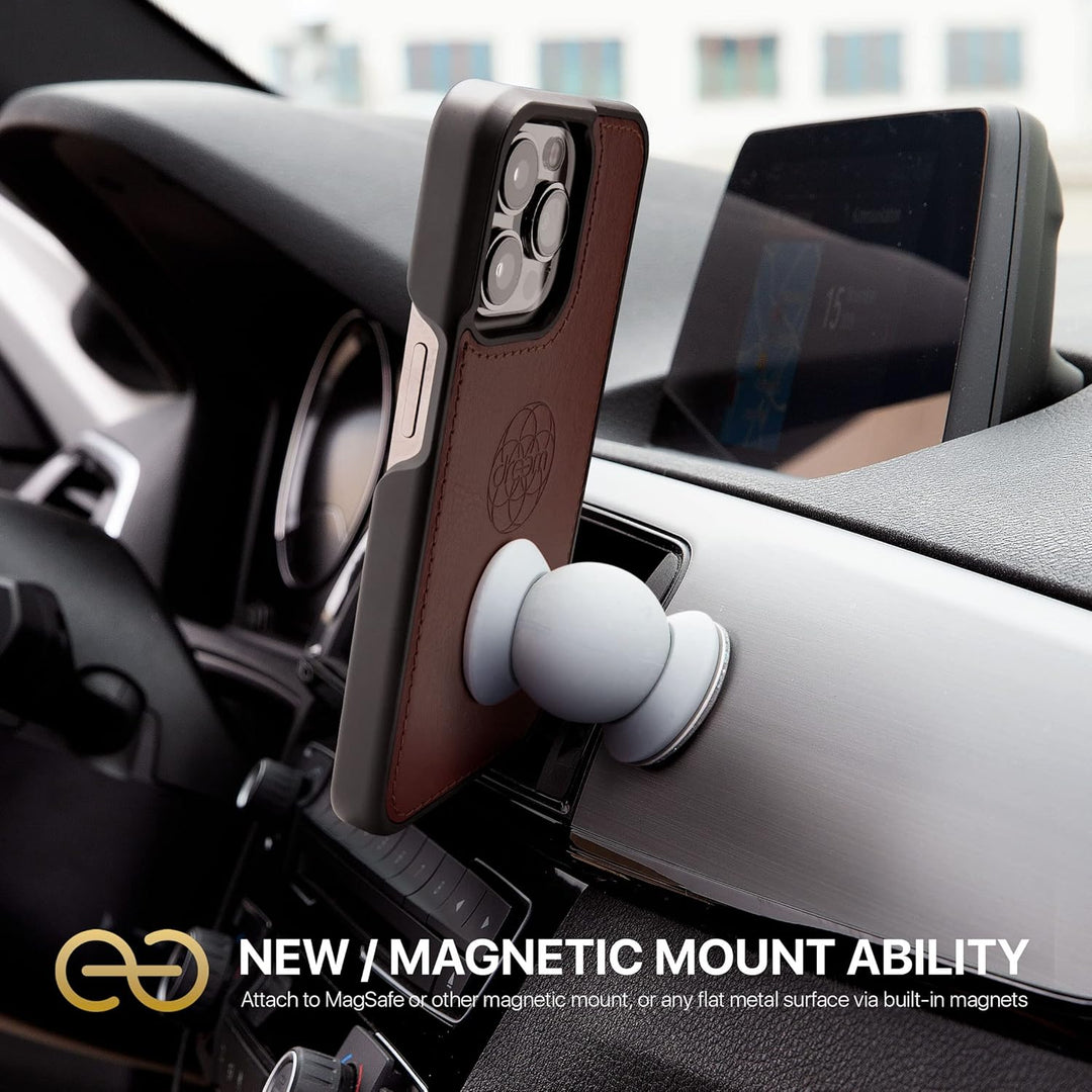 Dreem Fibonacci iPhone 14 Pro Max Brieftaschen-Etui / 2-in-1 stossfestes Etui und abnehmbares Folio