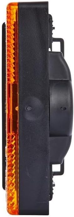 HELLA - Seitenmarkierungsleuchte - LED - 24V - Anbau/geclipst - Lichtscheibenfarbe: gelb - LED-Licht
