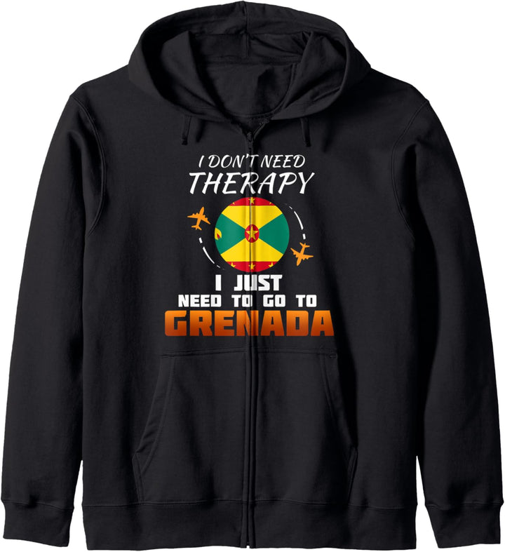 Grenada Flagge I Urlaub Grenada Kapuzenjacke
