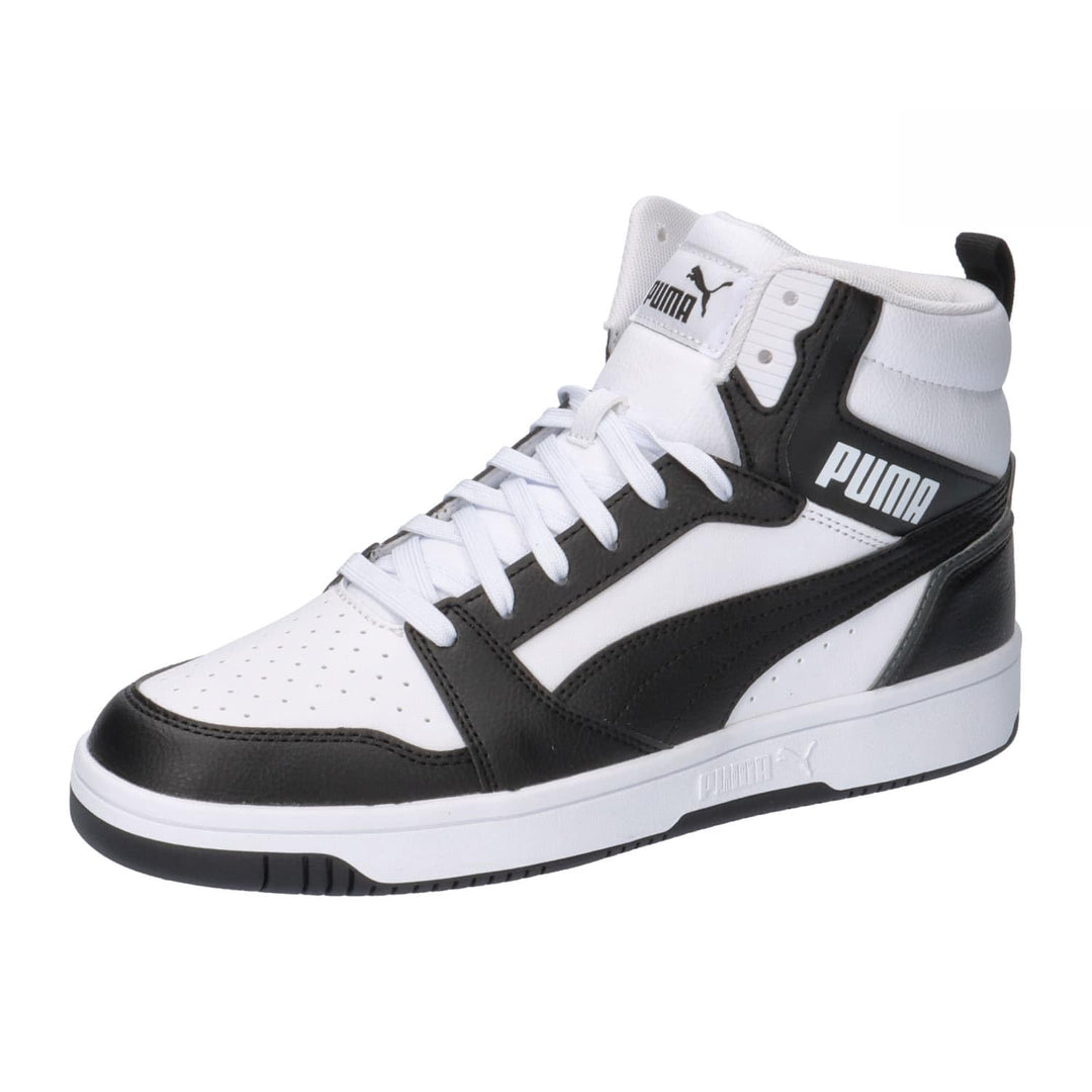 Puma Unisex Rebound V6Sneaker 39 EU Puma White Puma Black Shadow Gray Puma White, 39 EU Puma White P