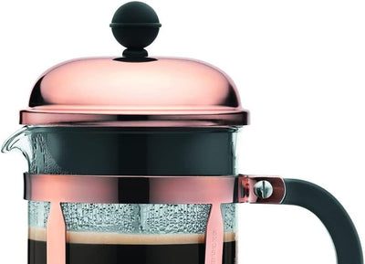 Bodum 1924-18 CHAMBORD Kaffeebereiter für 4 Tassen, 0,5 l, Rich