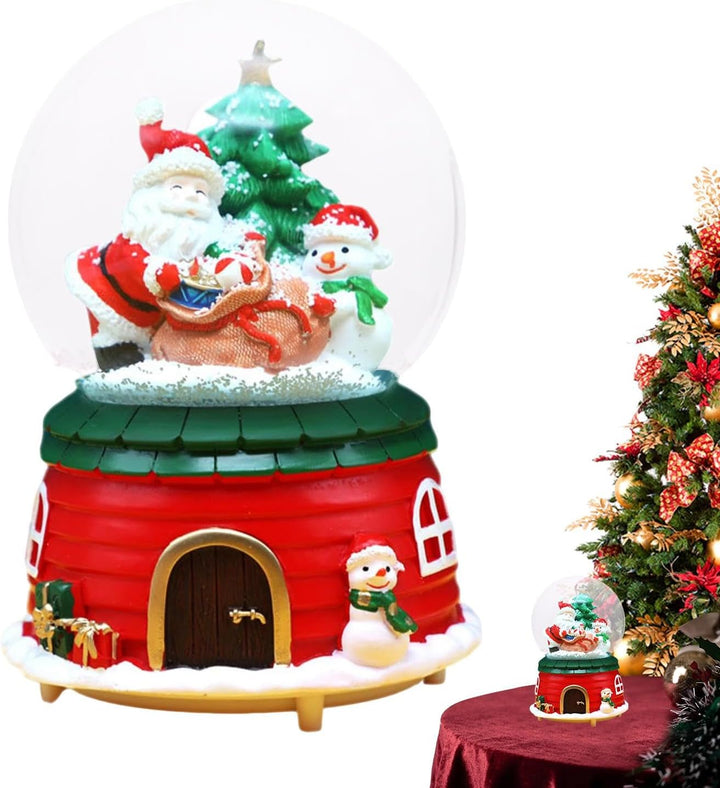 Weihnachts Schneekugeln, Schneekugel Weihnachten Mit Spieluhr, Deko Schneekugel Weihnachten Mit Weih