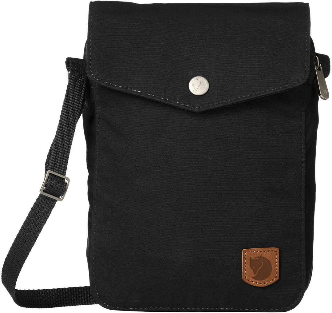 Fjällräven GREENLAND POCKET, schwarz(black (550)), Gr. -, 22 x 16 x 5 cm, 1 L, Schwarz