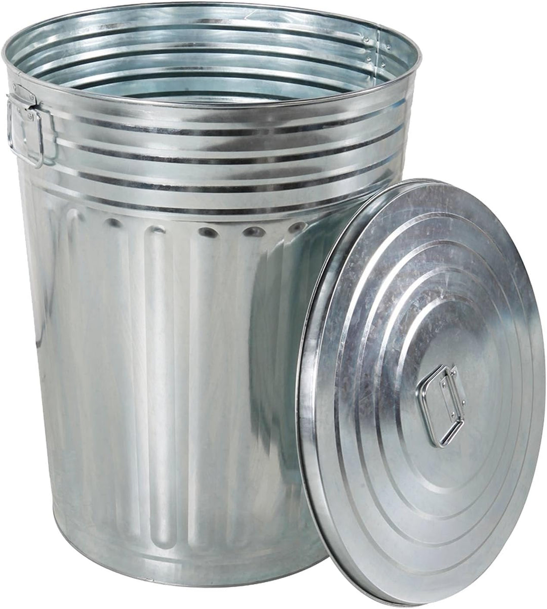 Mojawo 20L Oskartonne Aschetonne mit Deckel Ascheeimer Metalltonne Abfalltonne Küchen Mülleimer Abfa