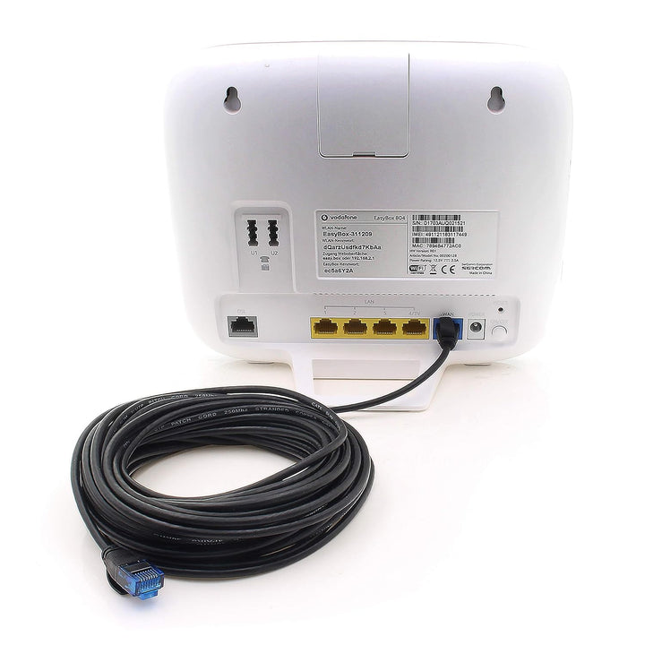 1aTTack.de 660370 Cat6 Cat.6 Kabel Cat Netzwerkkabel 7,5m - Patchkabel Slim Kabel (Kleiner Durchmess