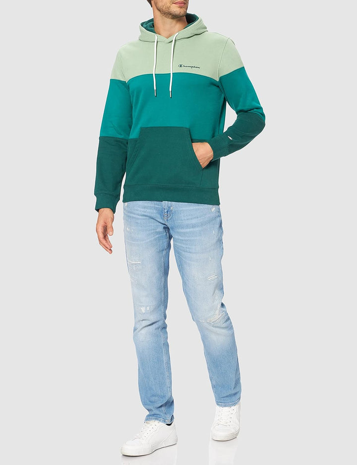 Champion Herren Color Mix Kapuzenpullover M Grün, M Grün