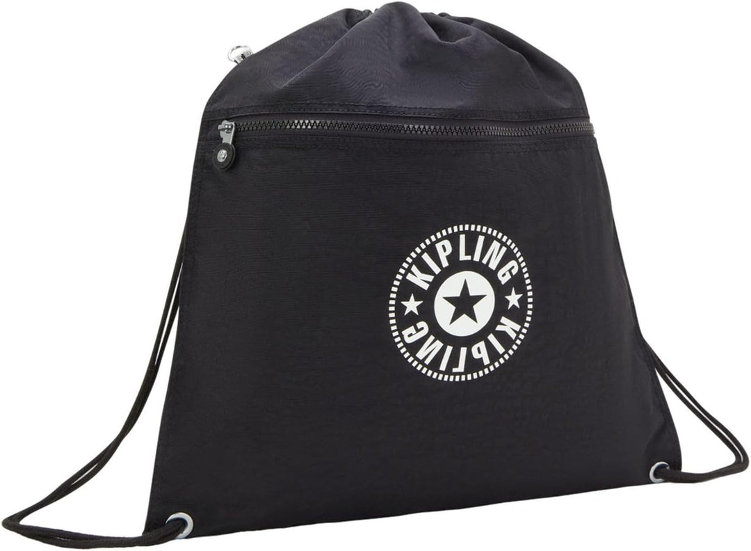 Kipling SUPERTABOO Mittelgrosser Rucksack, Black Lite