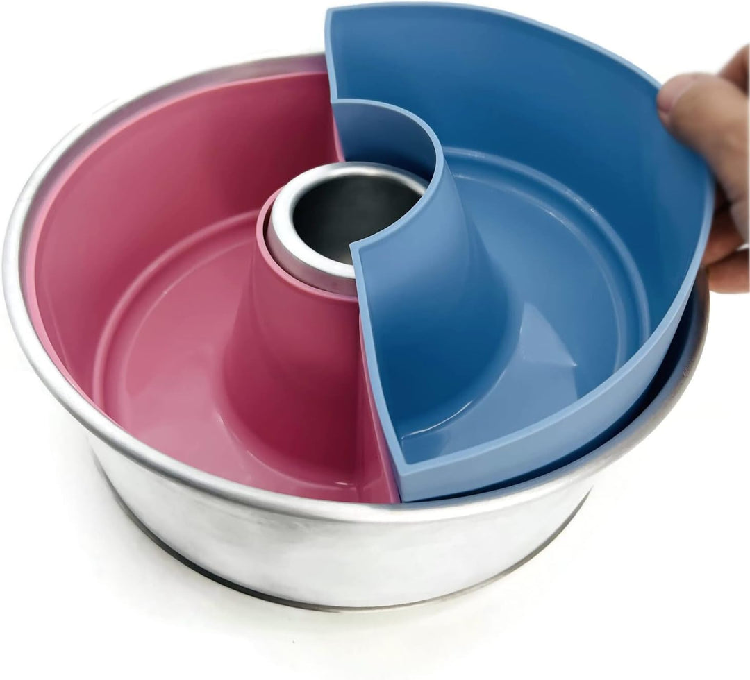 STYYL Silikonform 2-geteilt passend für die MAXI FORM des Omnia®-Backofen | Silikoneinsatz | Backfor