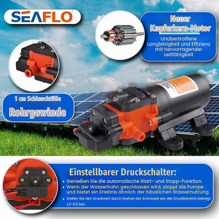 Seaflo 12V 4.3 LPM Wasser System Pumpe