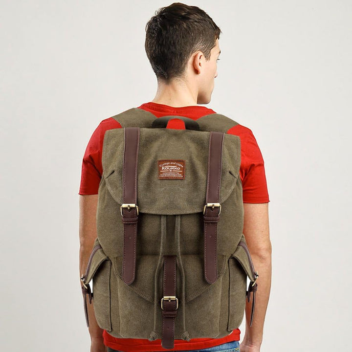 KAUKKO Ep6 Rucksack Uni Erwachsener Army Green, Erwachsener Army Green