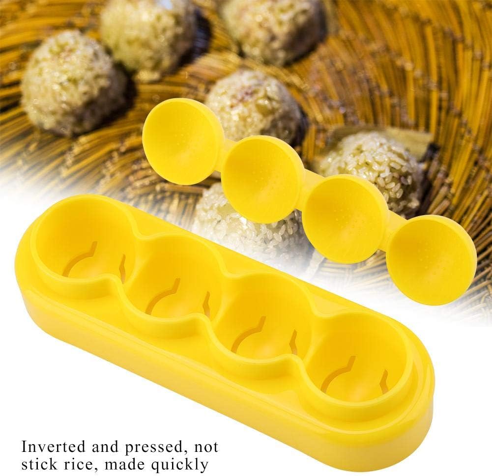 TOPINCN DIY Kleine Sushi Reisbällchen Form Lebensmittelqualität Pp Material Handwerk Reisrolle Form