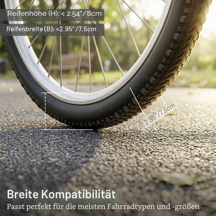 Housolution Fahrradhalterung, 6 Stück Fahrrad Wandhalterung L Förmig Fahrradaufhängung Platzsparend