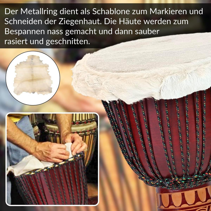 60cm Profi Djembe Trommel Bongo Drum Darbuka Art Super Klang Afrika Style