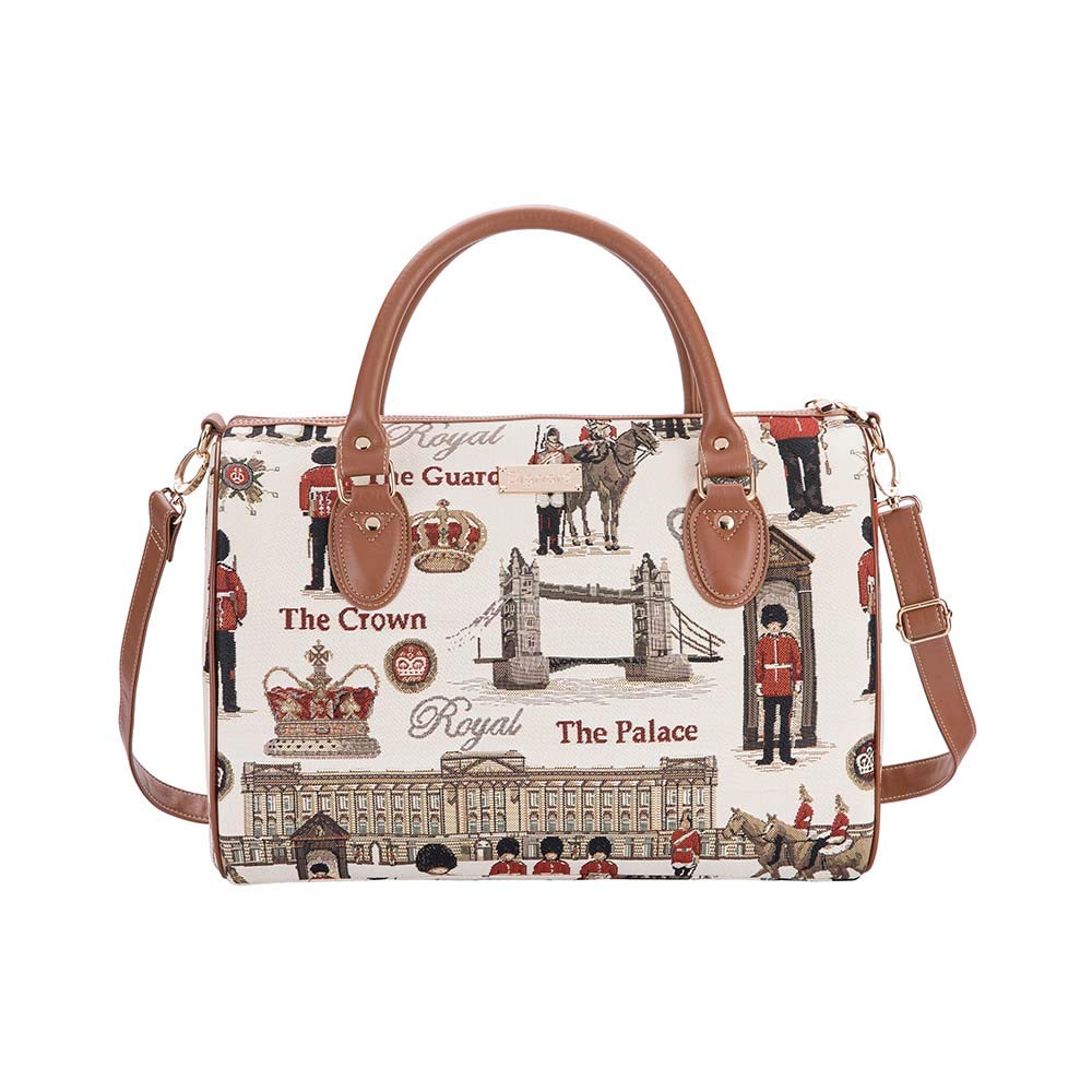 Signare Tapisserie Reisetasche Damen, Sporttasche Damen, Weekender Damen, Reisetasche gross mit Lond