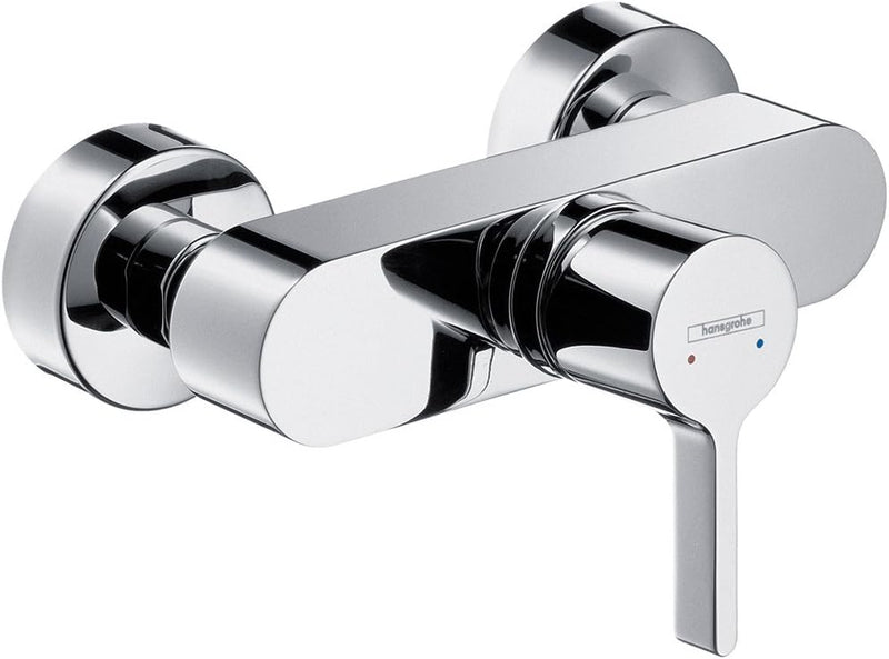 hansgrohe Metris S Aufputz Duscharmatur, für 1 Funktion, Chrom Dusche, Dusche