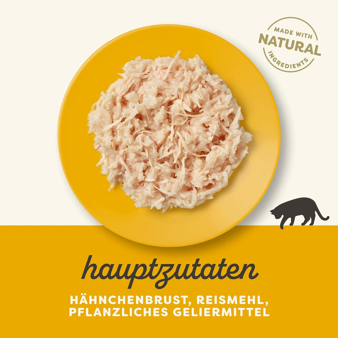 Applaws Senior Huhn in Gelee Katzen Nassfutter (24 Dosen) (24 x 70g) (kann variieren) Senior - Huhn