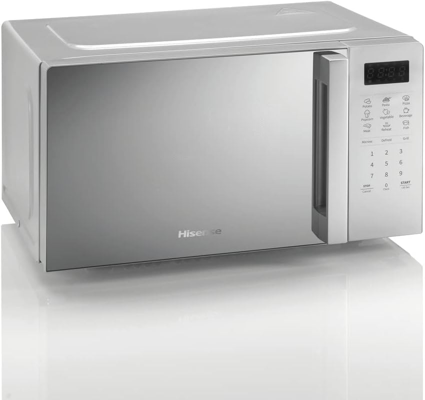 Hisense Mikrowelle H20MOMS4HG Mirror 20L 700W 7 Programme Grill Kindersicherung