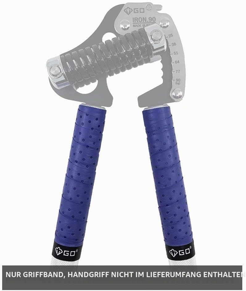 GD Griffband (3 Farben), Griffband für Handgriffstärker, rutschfestes Klebeband, GD Iron Grip, Overg