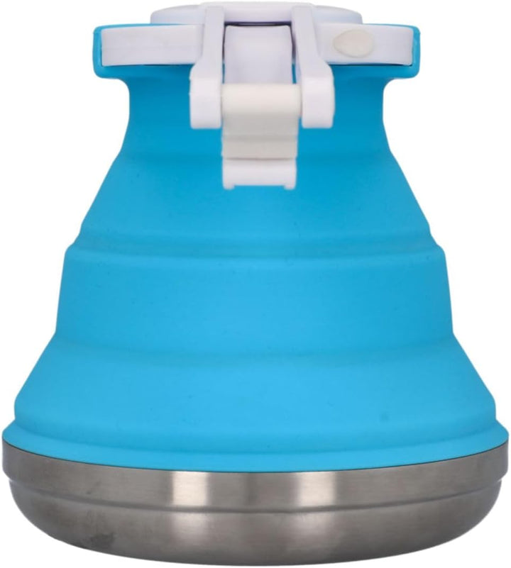 cartrend Caravan Wasserkessel faltbar, Camping Wasserkocher, 1,5 Liter Fassungsvermögen, platzsparen