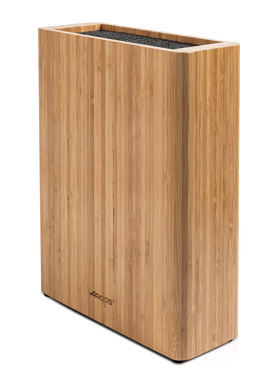 Arcos Messerblock - Universal Block zu Messer bis 25 cm - Gemacht aus Bamboo 280 x 215 x 90 mm - Far