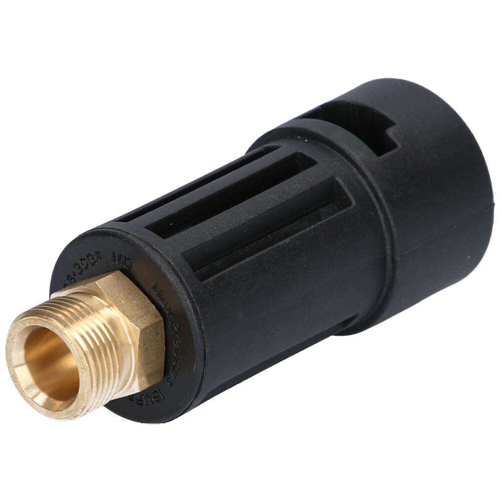 McFilter | Bajonett Adapter geeignet für Kärcher K Hobby Zubehör an Hochdruckreiniger Kränzle M22