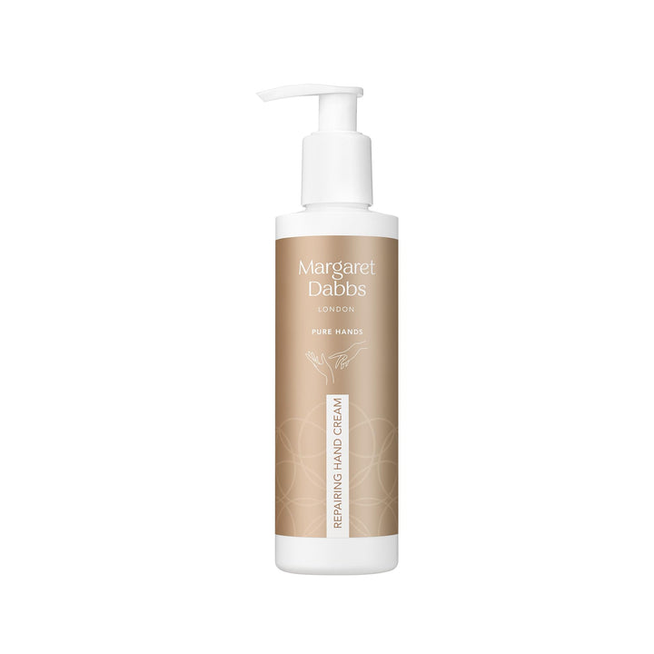 Margaret Dabbs Pure Repairing Hand Cream Deep, Lasting Hydration for Very Dry Skin, Rose and Lemon S
